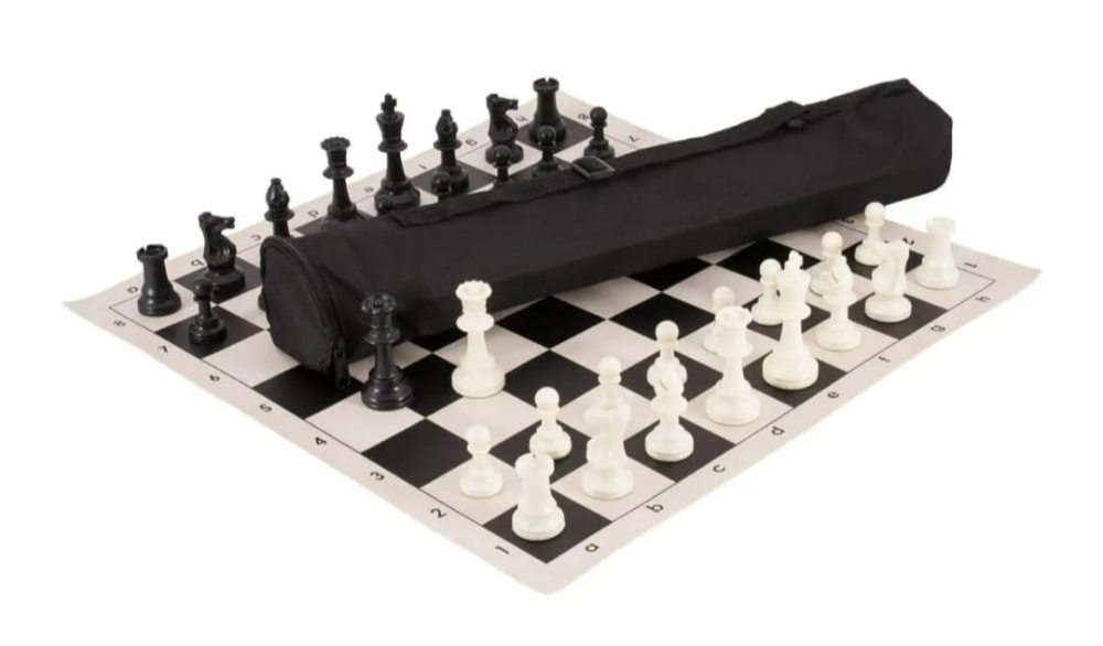 Vinyl Chess set + Archer Bag